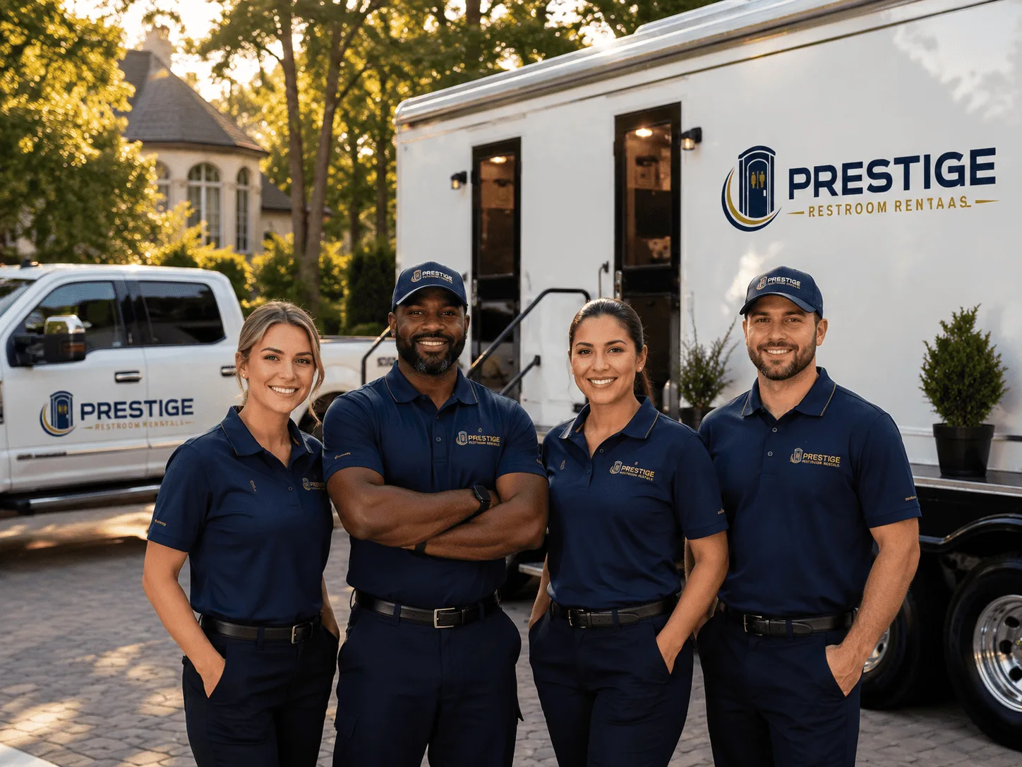 Trusted Luxury Portable Restrooms company in Pope, MS